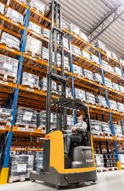 Reach truck operator training