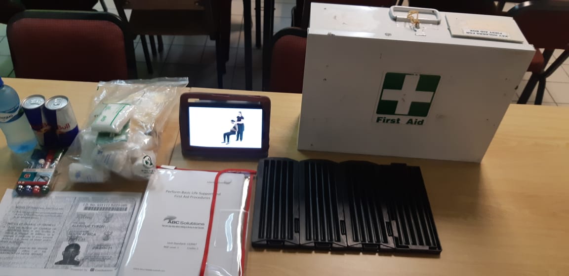 ABC first aid training materials